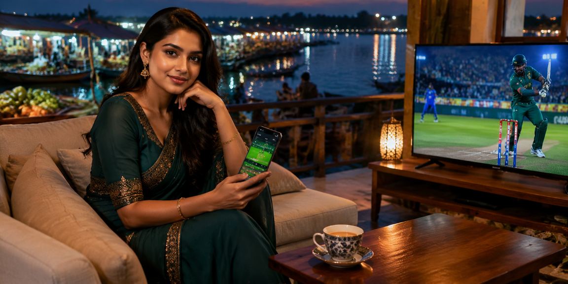 বরিশালের ক্রিকেট বাজি খেলার মনোরম দৃশ্য